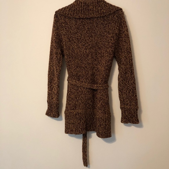 Zara Wool Blend knit Button Down Long Sleeved Cardigan Size - Picture 2 of 8